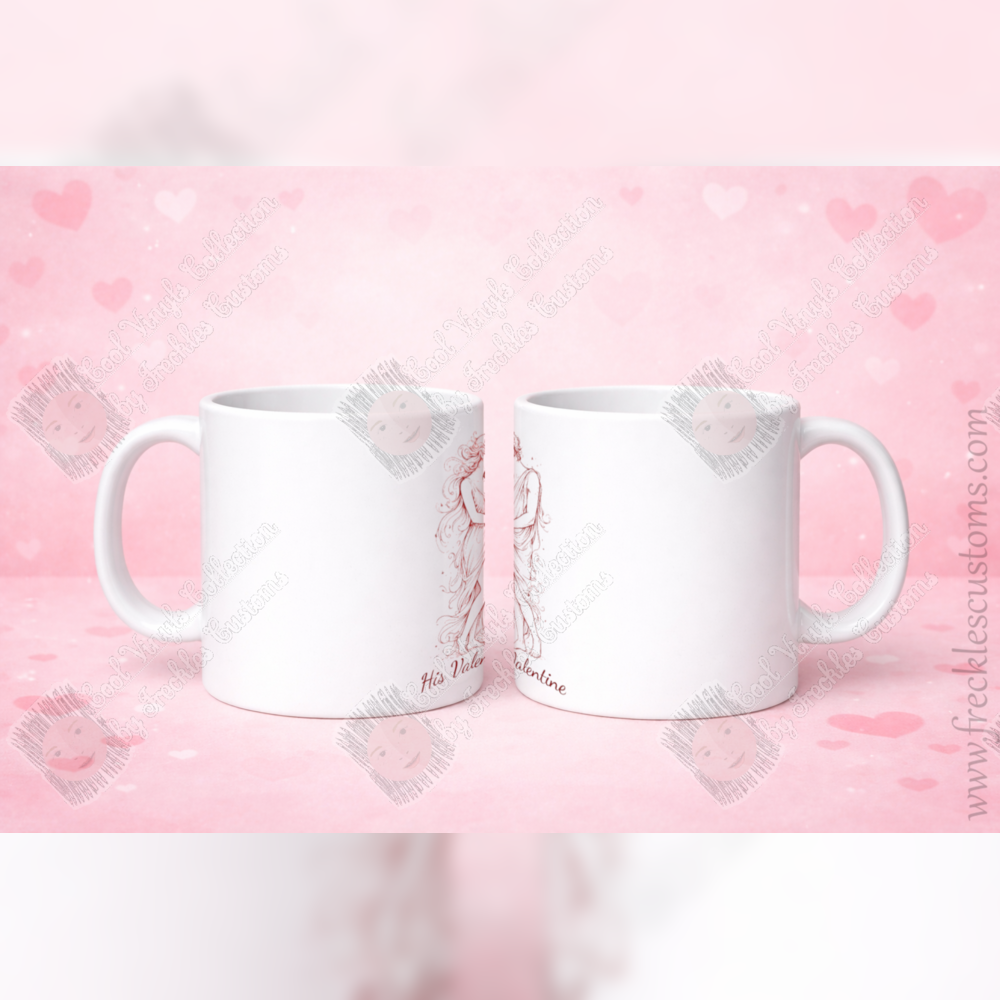 Paired Muse — Valentine’s Duet 15oz Mug Set — Full Figure