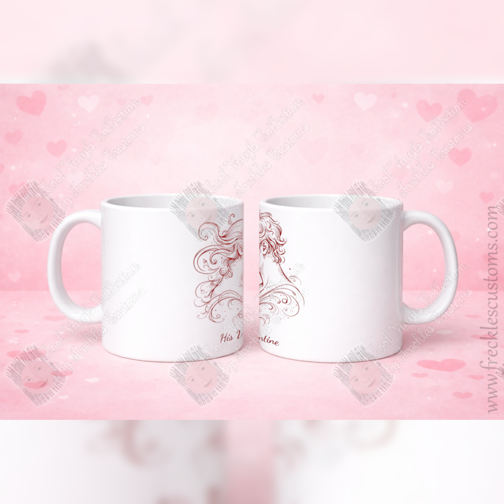 Paired Muse — Valentine’s Duet 15oz Mug Set — Classic Portrait