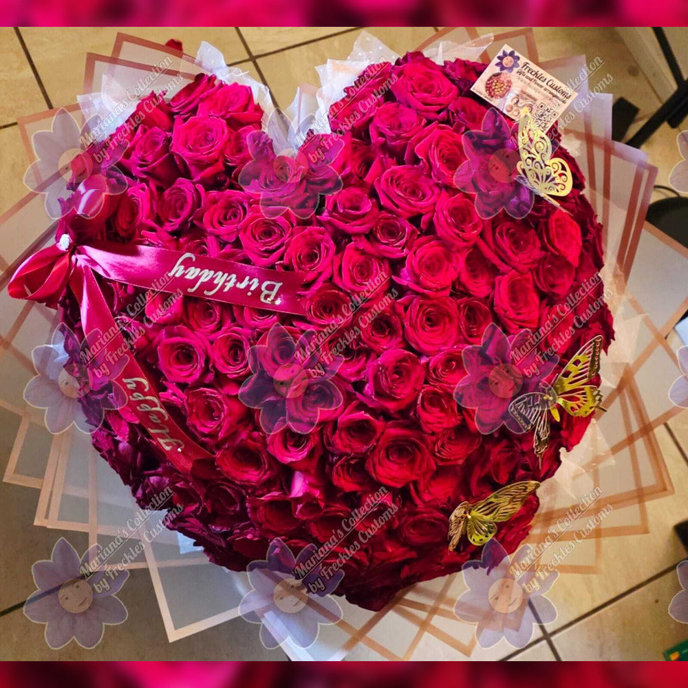Mariana’s Collection | Buchón-Style Premium Rose Bouquet