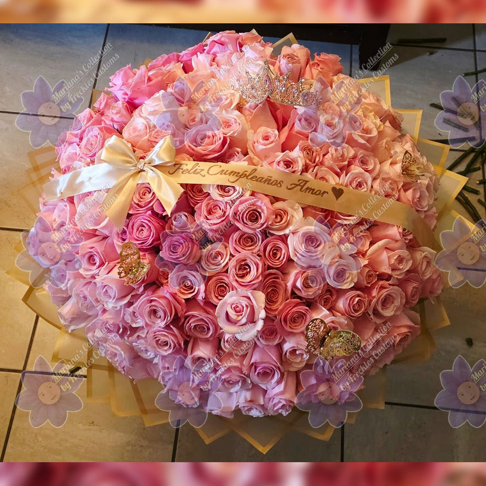 Mariana’s Collection | Buchón-Style Premium Rose Bouquet