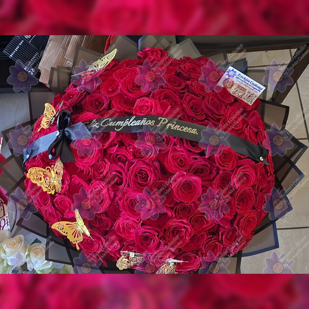Mariana’s Collection | Buchón-Style Premium Rose Bouquet
